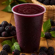Suco Da Fruta: Suco De Amora fruta 500ml - Frutas ao leite (Ingredientes: )
