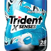 Bala, pirulitos, Chicletes: Trident Peppermint 54g)
