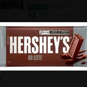 Delícias Variadas: Barra De Chocolate Hersheys - Chocolate Ao Leite Hersheys