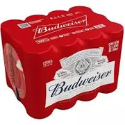 Packs de Cervejas: Pack Budweiser 350ml com 12 unid. - Pack com 12 unid. de Budweiser 350ml