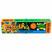 Kit Seda Com Piteira: Seda Sadhu - Com Piteira (Night) (Branca) - Kit 110x44mm + Piteira