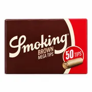 Piteira: Piteira Smoking - Large (Marrom) - 50 Tips