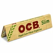 Sedas: Seda OCB - Fibras Orgânicas - Slim - 32 folhas