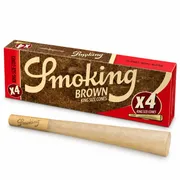 Sedas Pre Boladas (Cones): Seda pre Bolada Smoking - Brown - 4 und