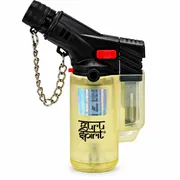 maçarico: Maçarico Guru Spirit Bico Torto - Recarregavél