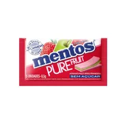 Bala, pirulitos, Chicletes: Mentos Pure Fruit 8,5g)