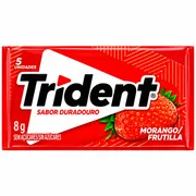 Chicletes: Trident - Morango - 8g