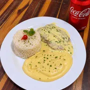 ALMOÇO/JANTA: FILÉ DE PEIXE - ALMOÇO/JANTA (Ingredientes: )