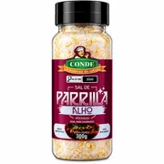 Sal Grosso e Temperos: Sal de Parrilla - Alho - 300g