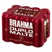 Caixa de Cervejas: Caixa Brahma Duplo Malte 350ml - Cx c/12un. 350ml
