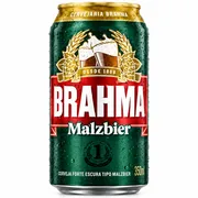 Cervejas Lata: Brahma Malzebier (unidade lata) - 350ml