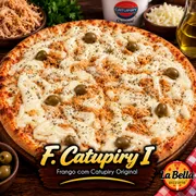 Especiais: Frango Catupiry Original - Pizza Grande (Ingredientes: Azeitonas Sem Caroço, Catupiry, Frango Desfiado, Molho de Tomate Artesanal)