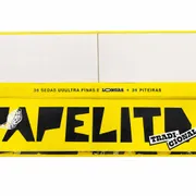 Kit Seda Com Piteira: Seda Papelito - Tradicional Longa C/ Piteira - 36 sedas ultra finas e longas + 36 piteiras