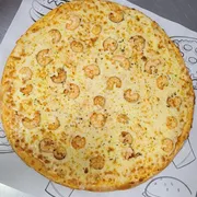 Tradicionais: Camarão - Pizza Grande (Ingredientes: Camarão, Molho, Mussarela, Orégano)