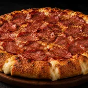 Pizza C/ Borda Recheada: Pizza De Salaminho - Pizza C/ Borda Recheada (Ingredientes: )