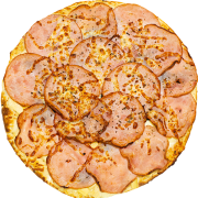 Tradicionais: 05-Cacoal - Pizza GRANDE 35 Cm / 8 Fatias (Ingredientes: Azeitona, Catupiry, Lombo)