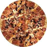 Premium: Peperone - Pizza Grande (Ingredientes: Azeitona, Molho, Mussarela, Parmesão, Peperone, Tomate)
