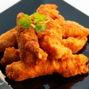 Tempurá: Tempurá Peixe Branco - 200g Peixe Branco Empanado e Frito