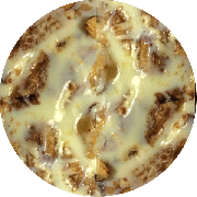 Doces: Banana Canela Leite Condesado - Pizza Grande (Ingredientes: Banana, Canela, Leite Condesado)