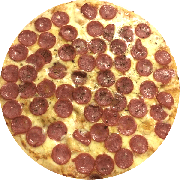 Tradicionais: Calabresa - Pizza Grande (Ingredientes: Calabresa, Molho, Mussarela)