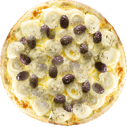 Especiais: Palmito - Pizza Individual (Ingredientes: Azeitona Preta, Molho Pomodoro, Mussarela, Orégano, Palmito)