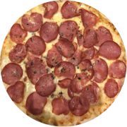 Tradicionais: Calabresa - Pizza Pequena (Ingredientes: Muçarela, Calabresa Fatiada)
