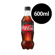 Refrigerante: Coca ZERO 600 ml - coca zero 600 ml