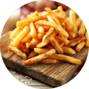 Batata Fritas: BATATA FRITA COM CREAM CHEESE E CALABRESA - .