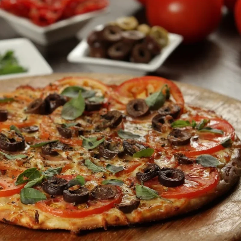 Promoções: PIZZA GRANDE 3 SABORES, LOMBO C/ABACAXI, MARGUERITA E CALABRESA - Promoções (Ingredientes: )