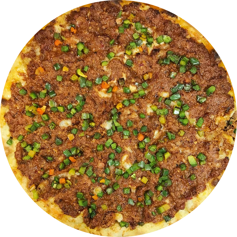 Tradicionais da Guede`s: Baiana - Pizza Grande (Ingredientes: Molho de tomate Artesanal, molho baiana artesanal picante e saboroso ( contém calabresa em sua composição), Muçarela, pimentões verdes, Orégano)