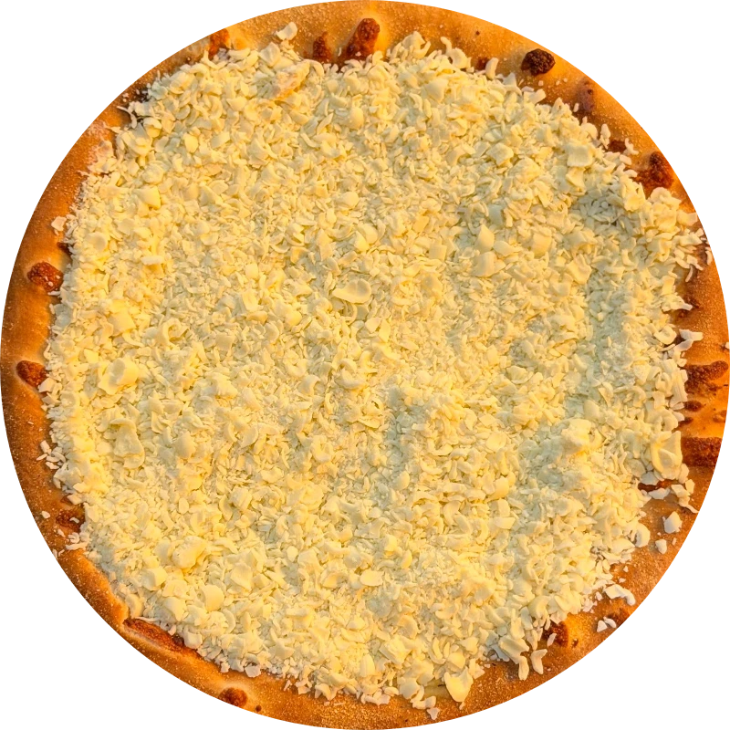 Doces da Guede`s: Chocolate branco - Pizza Grande (Ingredientes: Base de leite condensado, Chocolate Branco)