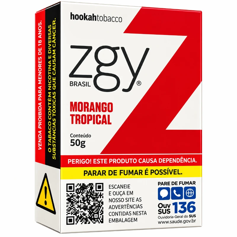 ZIGGY: ziggy - morango tropical - 50g