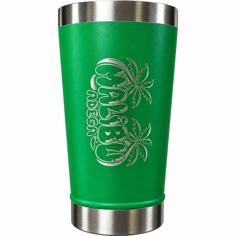 Copos Termicos Malibu: Copo Termico Malibu (Verde) -