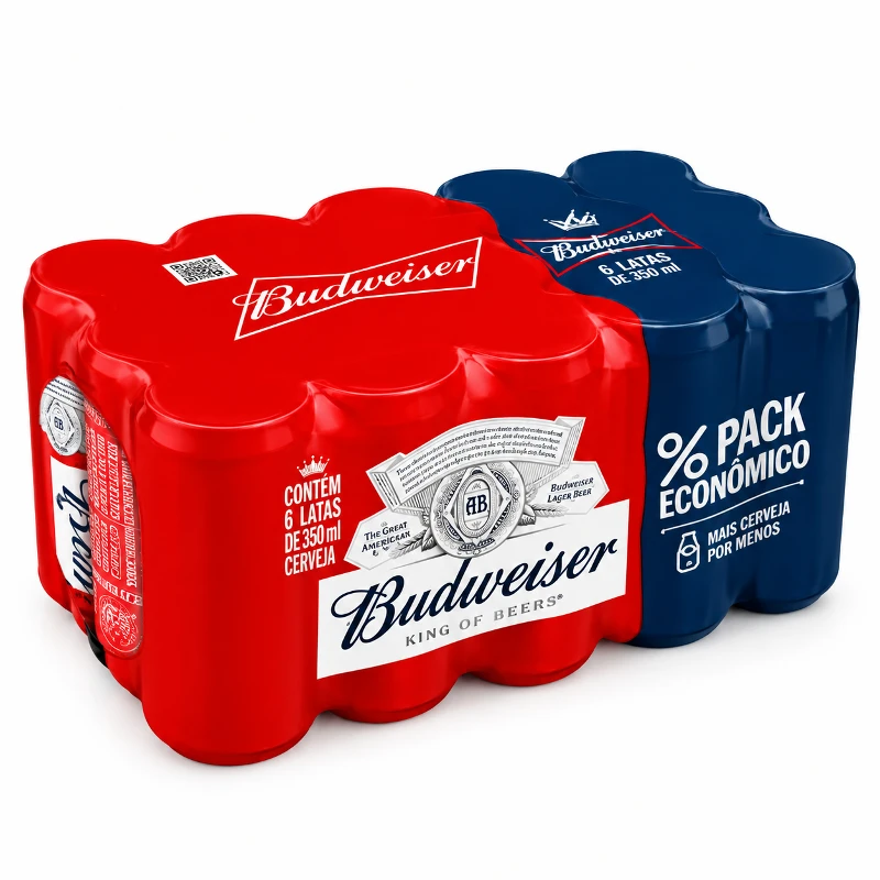 Caixa de Cervejas: Caixa Budweiser C/ 15 und 269ml - 269ml