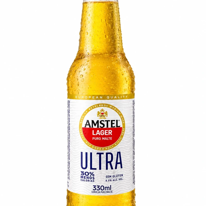 Cervejas Long Neck: Amstel -Ultra (Long Neck) - 330ml