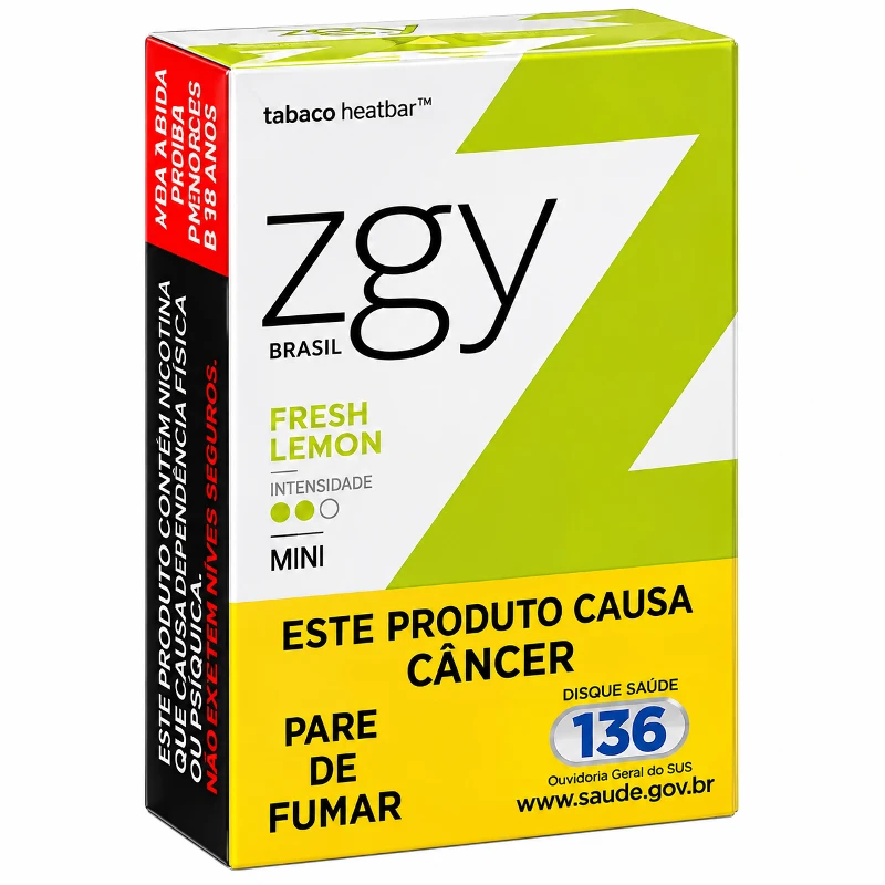 ZIGGY: Ziggy - Limão - Tudo fica melhor com um toque refrescante de limão! Fresh Lemon é a combinação perfeita do cítrico com o refrescante, um sabor equilibrado, mas cheio de sensações!