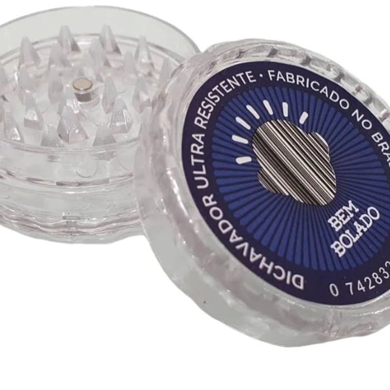 Dichavador: Dichavador Bem Bolado - Transparente (Medio) - 6mm