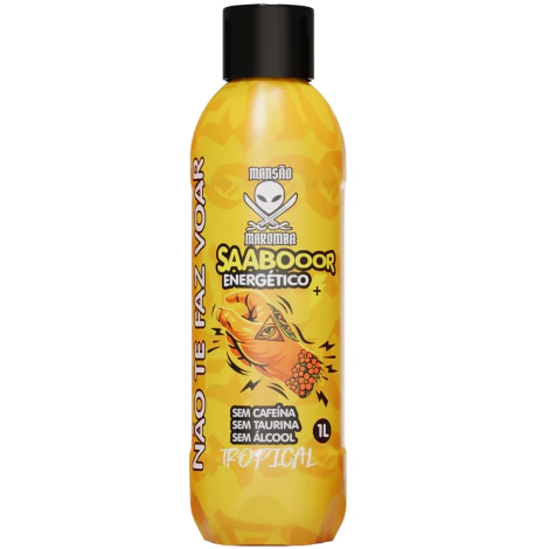 Energetico: Mansão - Zero Alcool - Tropical - 1 Litro