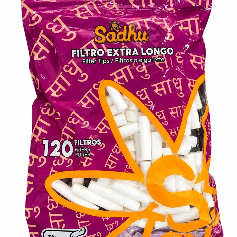 Filtro: Filtro Sadhu - Extra Longo - 120 filtros (32mmx6)