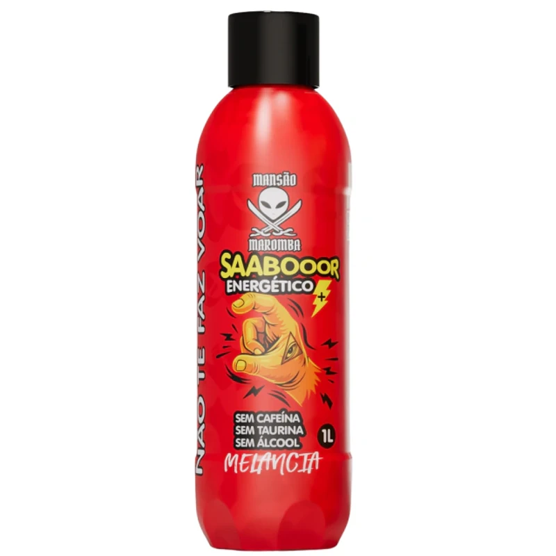 Energetico: Mansão - Zero Alcool - Melancia - 1 Litro