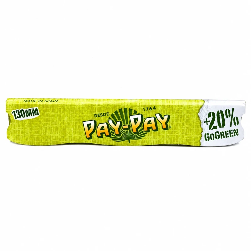 Seda Longa: Seda De Alfafa - Pay Pay (Longa) - Feita com fibras de alfafa, livre de cloro e corantes, goma natural para melhor aderência - 130mm