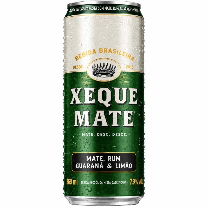 Drinks: Xeque mate - mate, rum , guarana e limão