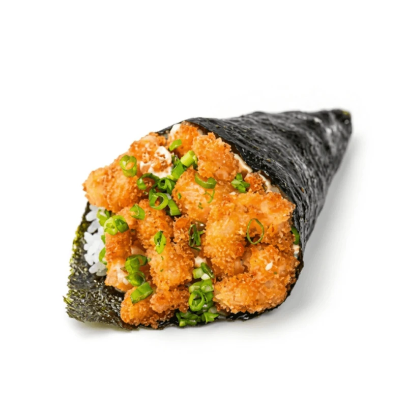Temakis: TEMAKI EBI - TEMAKI DE CAMARÃO EPANADO