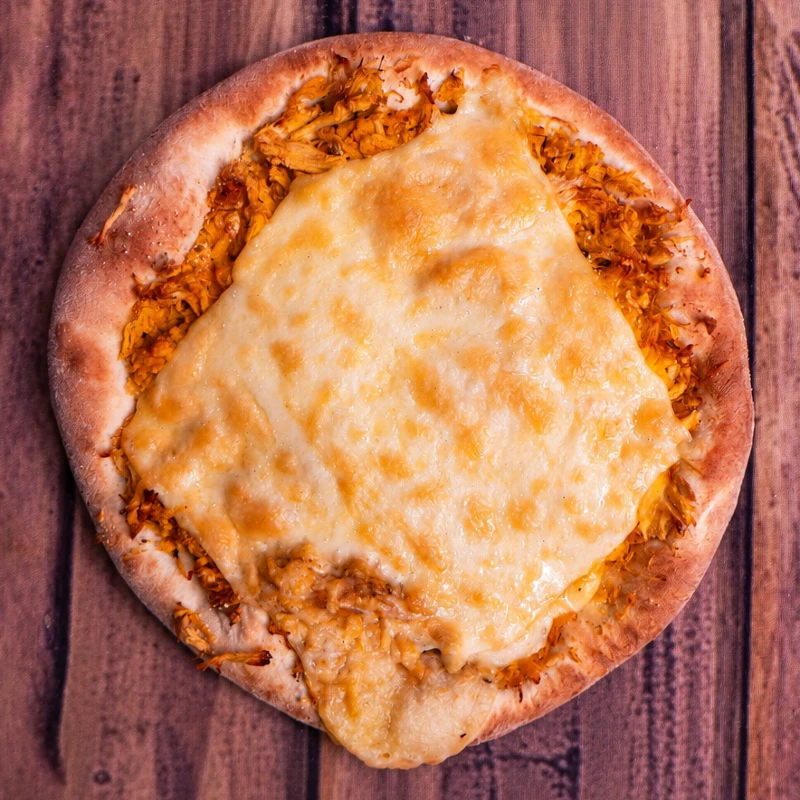 Esfihas Salgadas: Frango II com Mussarela - Esfiha Salgada (Ingredientes: Frango, Mussarela)