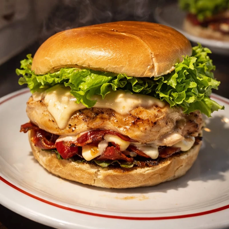 Lanches: X-TUDO DUPLO - Lanches (Ingredientes: 2 HAMBÚRGUER, 2 OVOS, BACON, MUSSARELA, OVO, PRESUNTO, SALADA, SALSICHA)