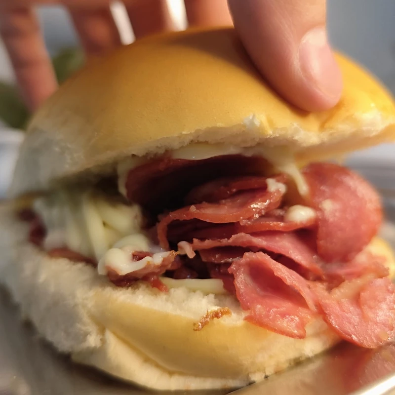 Lanches: X-CALABRESA CATUPIRY - Lanches (Ingredientes: CALABRESA, CATUPIRY, MUSSARELA)