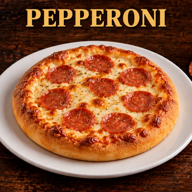Esfihas Salgadas: Esfiha Pepperoni - Esfiha aberta de massa fofinha com fatias de pepperoni e muçarela derretida. Sabor marcante em cada mordida.