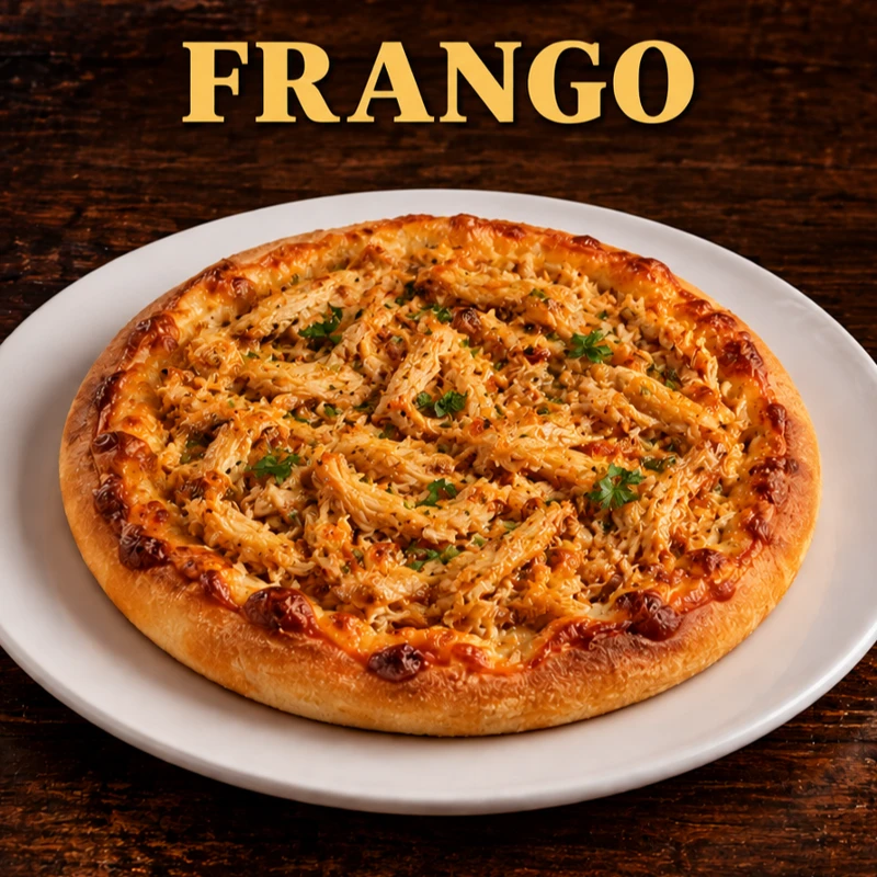 Esfihas Salgadas: Esfiha Frango - Massa fofinha e leve, recheada com peito de frango bem desfiado e temperado. Uma esfiha suculenta e saborosa a cada mordida!