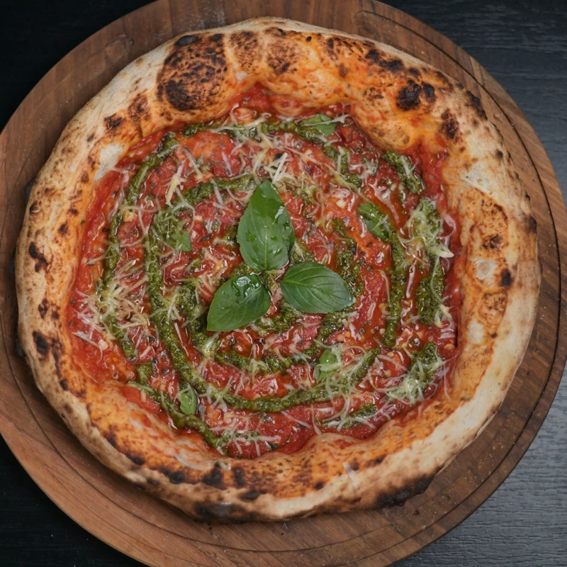 Napolitana longa fermentação: Marinara Antica - Napolitana Individual 25Cm (Ingredientes: )