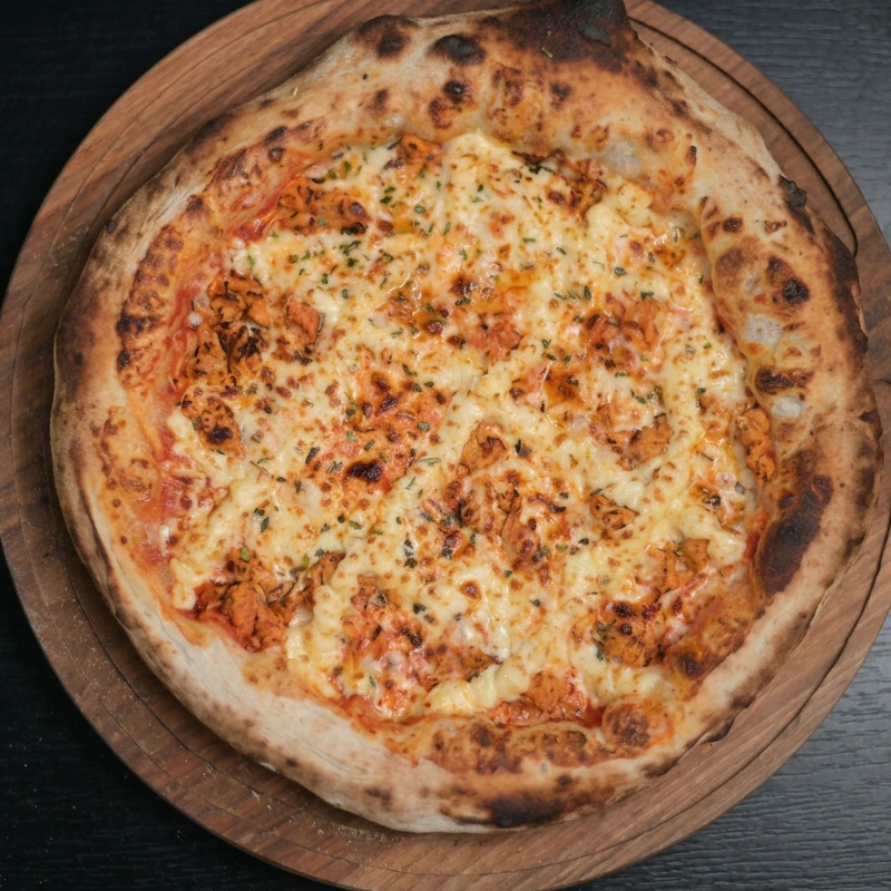 Napolitana longa fermentação: Frango Nonni - Napolitana Individual 25Cm (Ingredientes: )